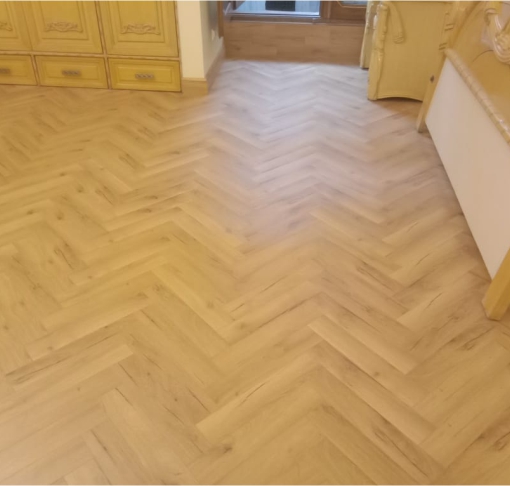 #33 Yorkshire Oak Herringbone 2.0 Laminated Flooring Lamiwood