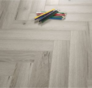 #35 Nordic Oak Herringbone 2.0 Laminated Flooring Lamiwood