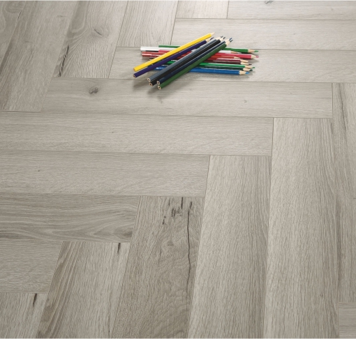 #35 Nordic Oak Herringbone 2.0 Laminated Flooring Lamiwood