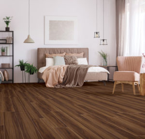 Italian Walnut #544 (Edge) Laminated Flooring Lamiwood