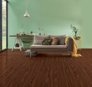 Brazilian Walnut #566 (Edge) Laminated Flooring Lamiwood