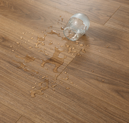 Butterscotch Walnut #6026 Laminated Flooring Lamiwood