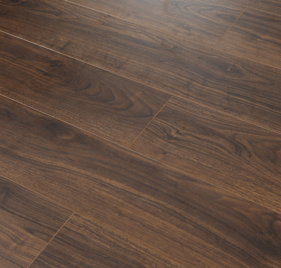 Cappuccino Walnut #6022 Laminated Flooring Lamiwood