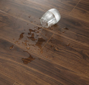 Cappuccino Walnut #6022 Laminated Flooring Lamiwood