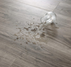 Titanium Walnut #6024 Laminated Flooring Lamiwood