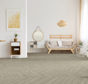 Blanco Zeus #231 Herringbone Laminated Flooring Lamiwood