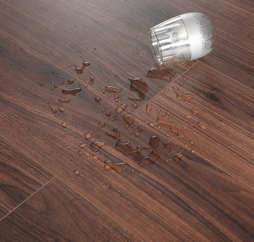 Imperial walnut #6010 Laminated Flooring Lamiwood