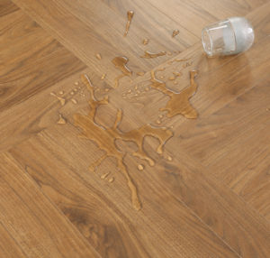 Butterscotch Walnut #206 opulent Laminated water proof flooring Lamiwood