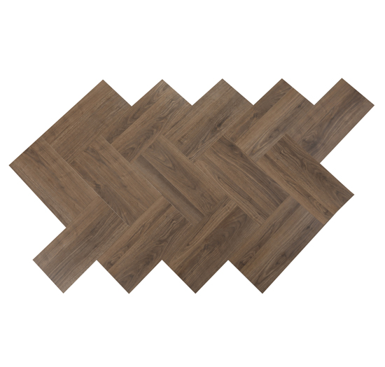 Natural English Walnut #201 Herringbone Laminated waterproof Flooring Lamiwood