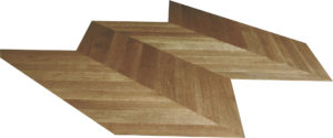 Liquorice Cinnamon Oak Chevron Eng Hardwood Lamiwood