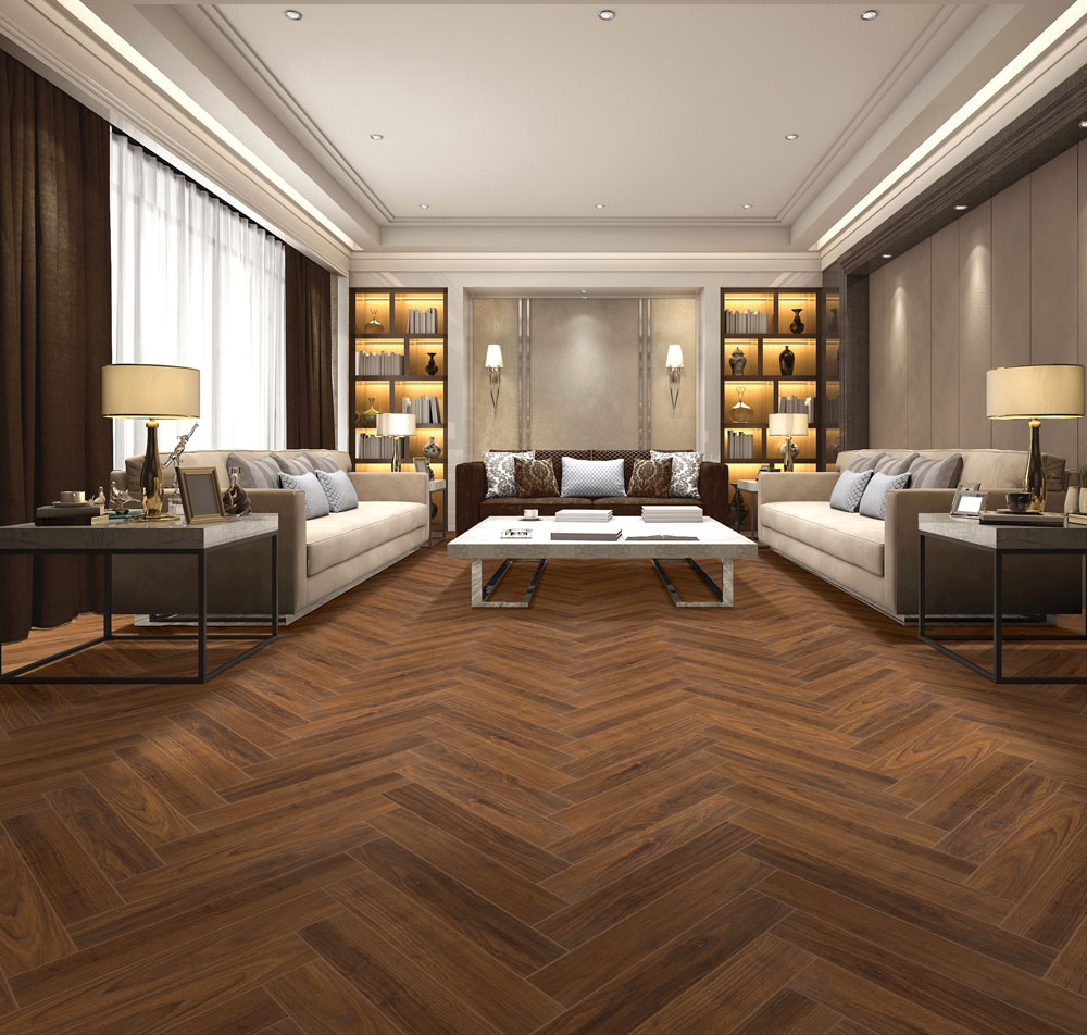 Royal Walnut #207 Opulent Laminated water proof flooring