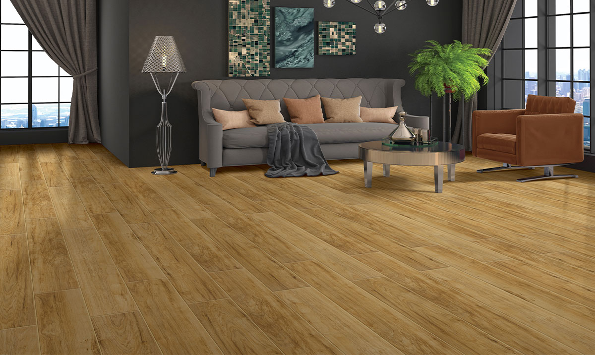 Orchard Oak #655 (Radiant Collection) Laminated Flooring Lamiwood