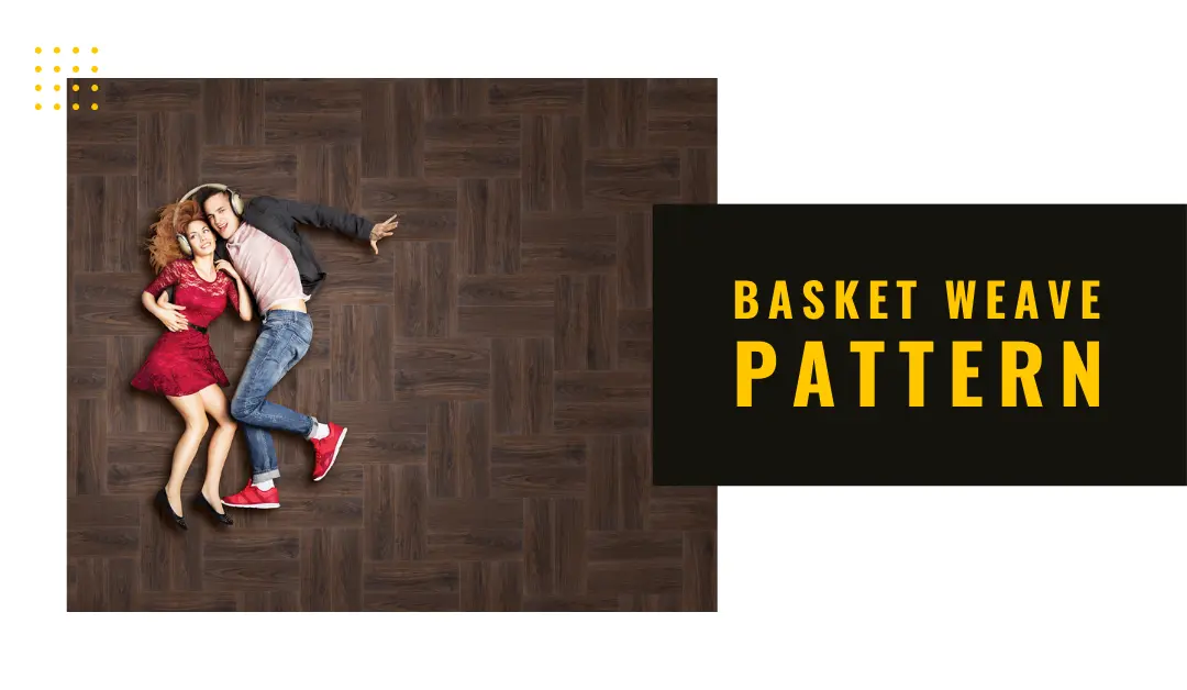 Basket Weave Wood Flooring Pattern