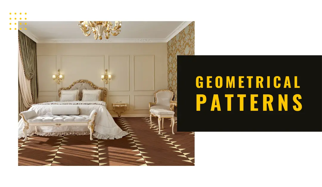 Geometrical Wood flooring patterns