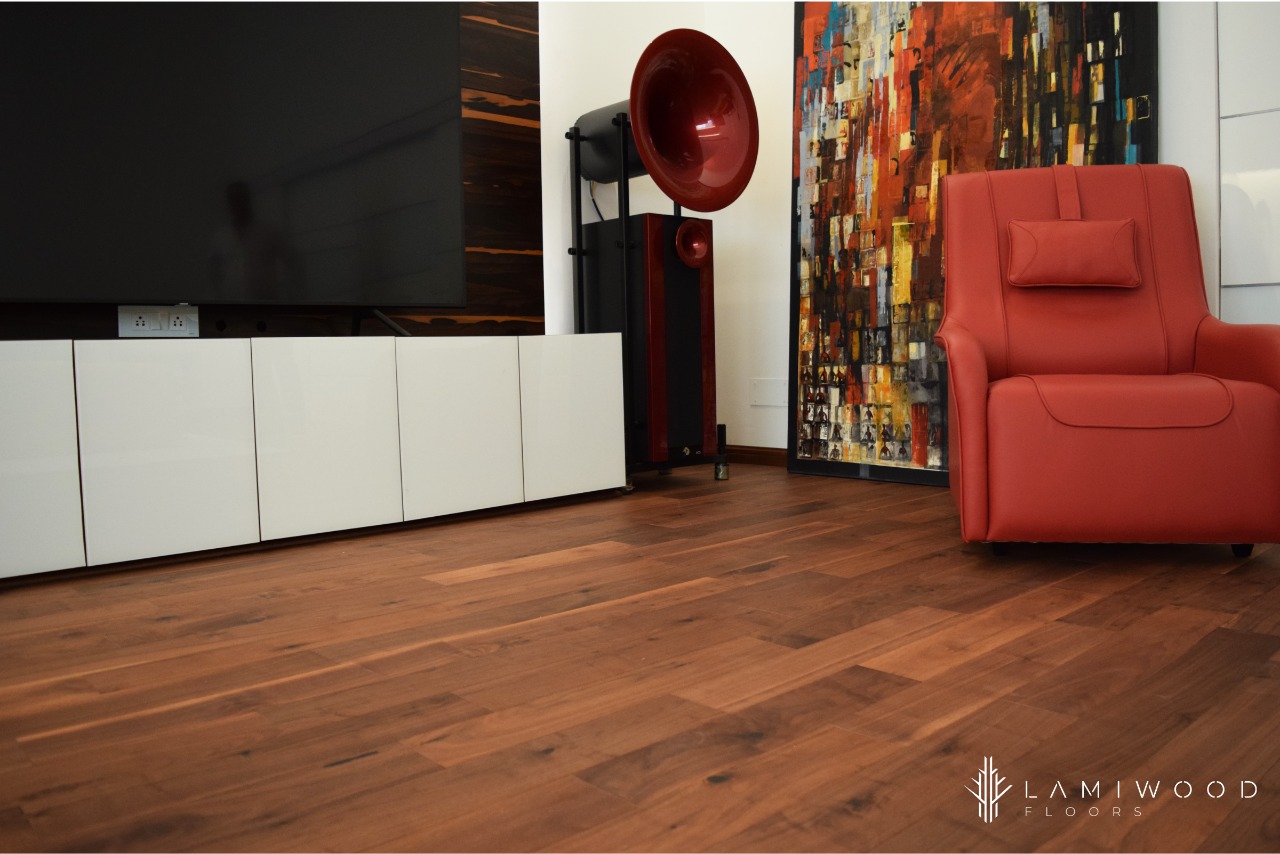 Natural Walnut slim engineered Segment – 7