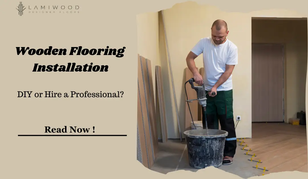 wooden flooring installation- Lamiwood
