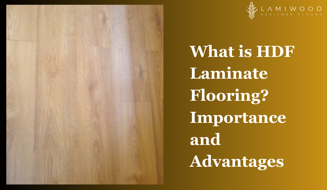 HDF laminate flooring