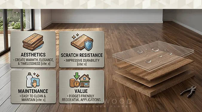 Choosing between vinyl and laminated flooring for your home