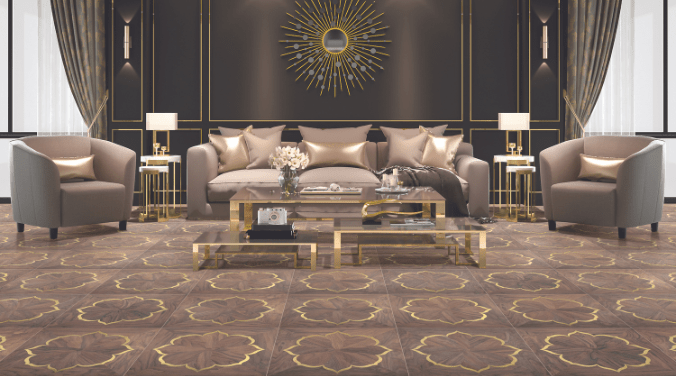 Bold and Ptterned flooring