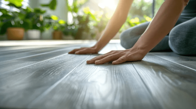 Wooden flooring texture
