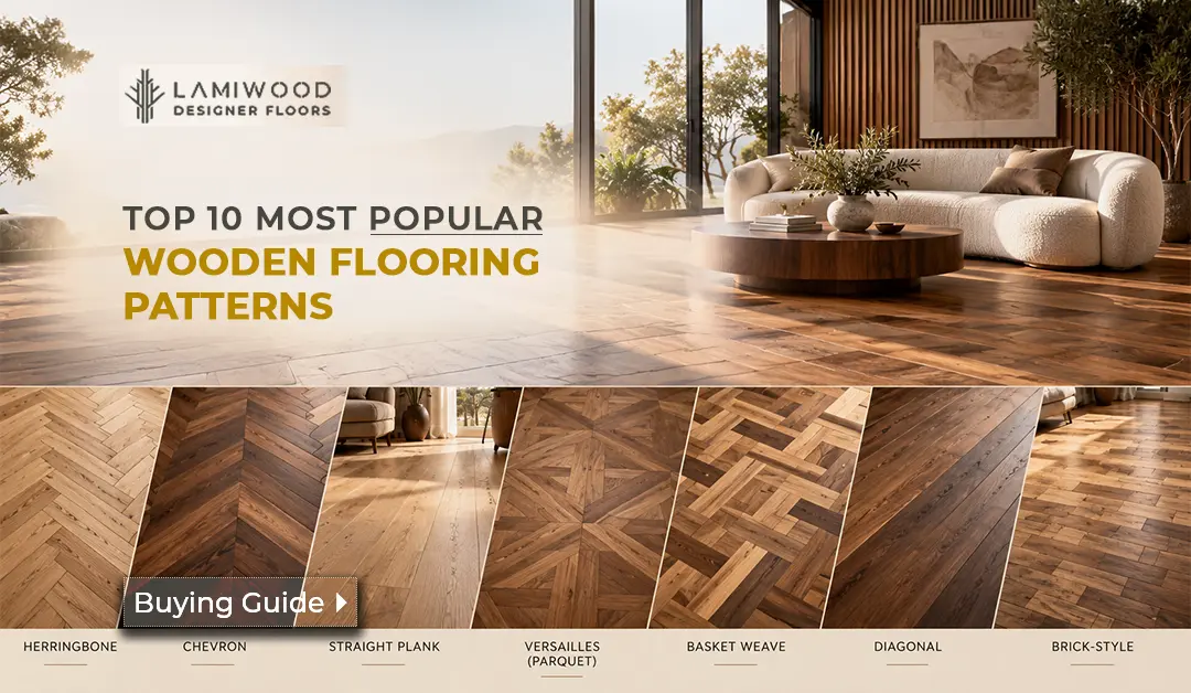 Top 10 Most Popular Wooden Flooring Patterns