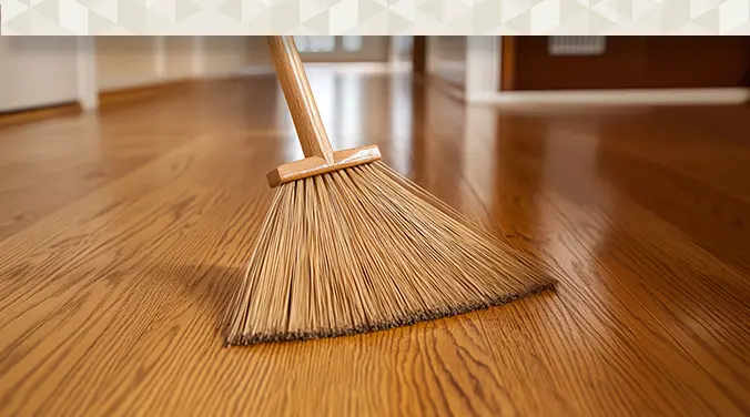 Sweep Daily Using a Broom