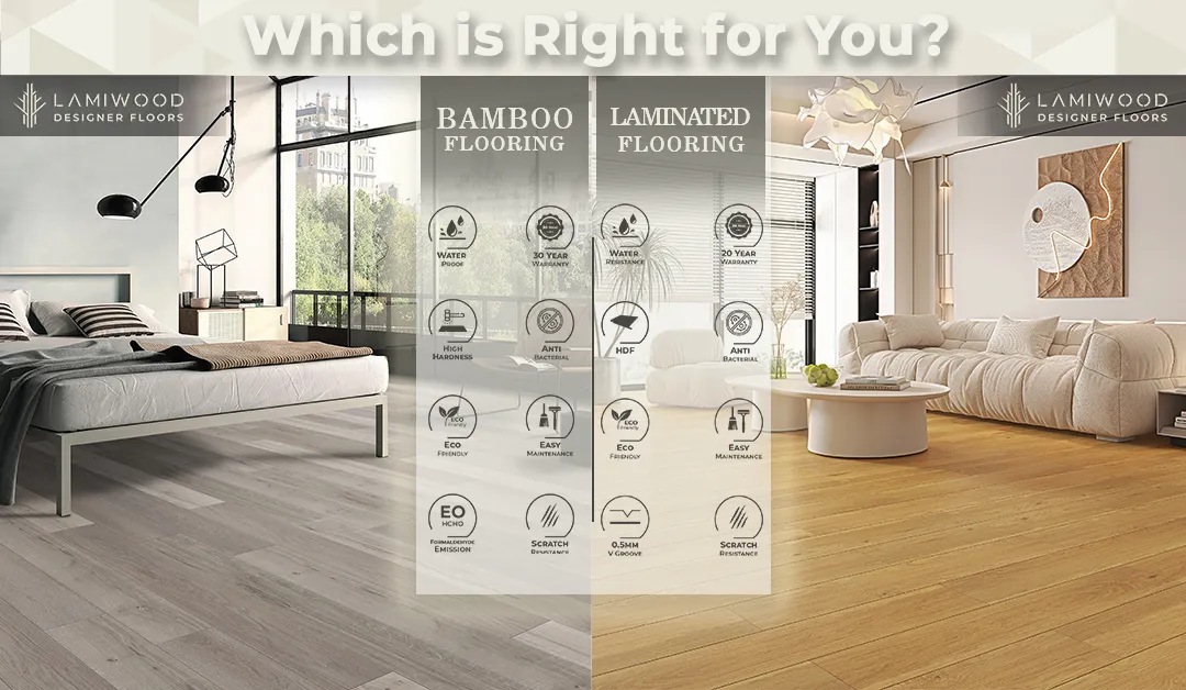 Bamboo Flooring vs. Laminate Flooring: Which is Right for You?