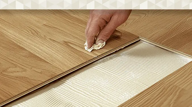 bamboo floors glue down