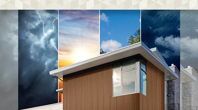 uv & weather resistance cladding