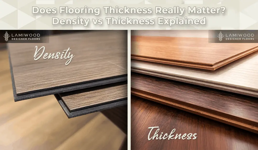 Does Flooring Thickness Really Matter? Density vs. Thickness Explained