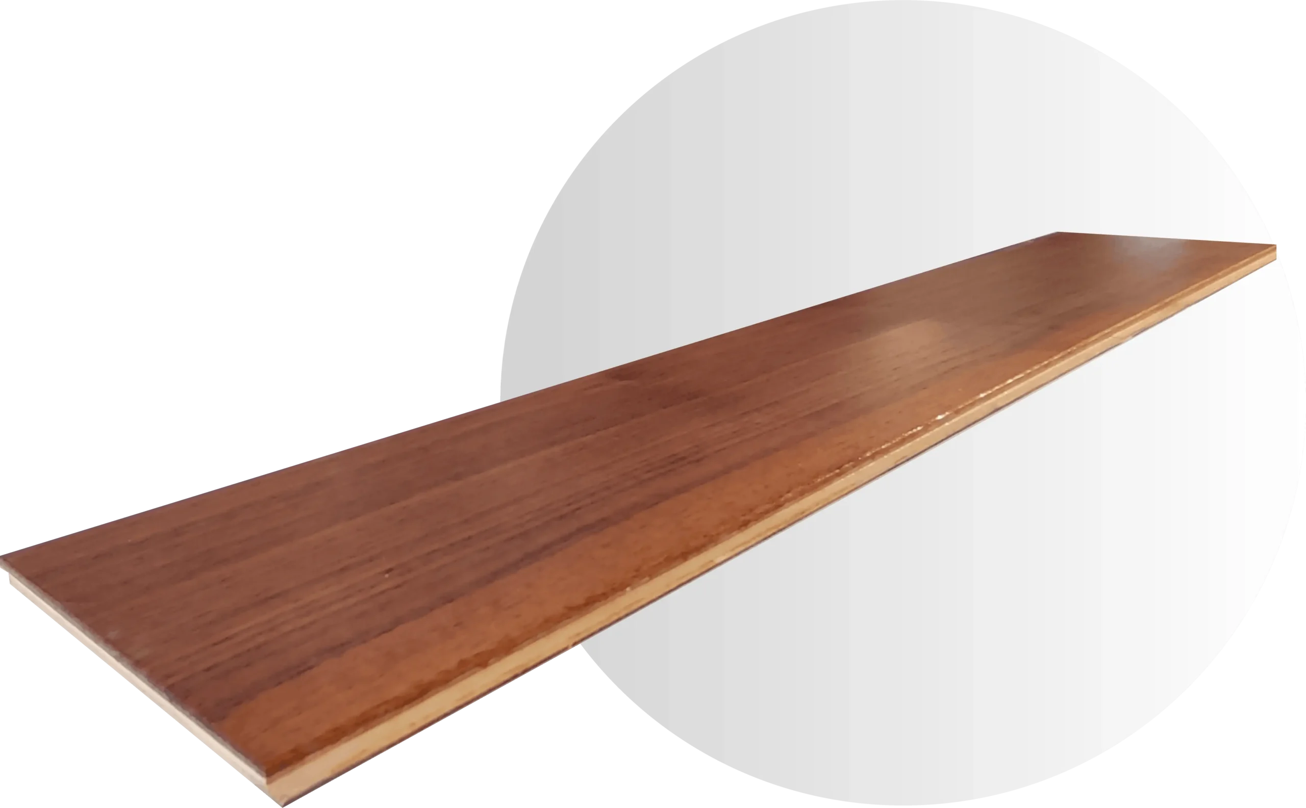 Engineered wood floor