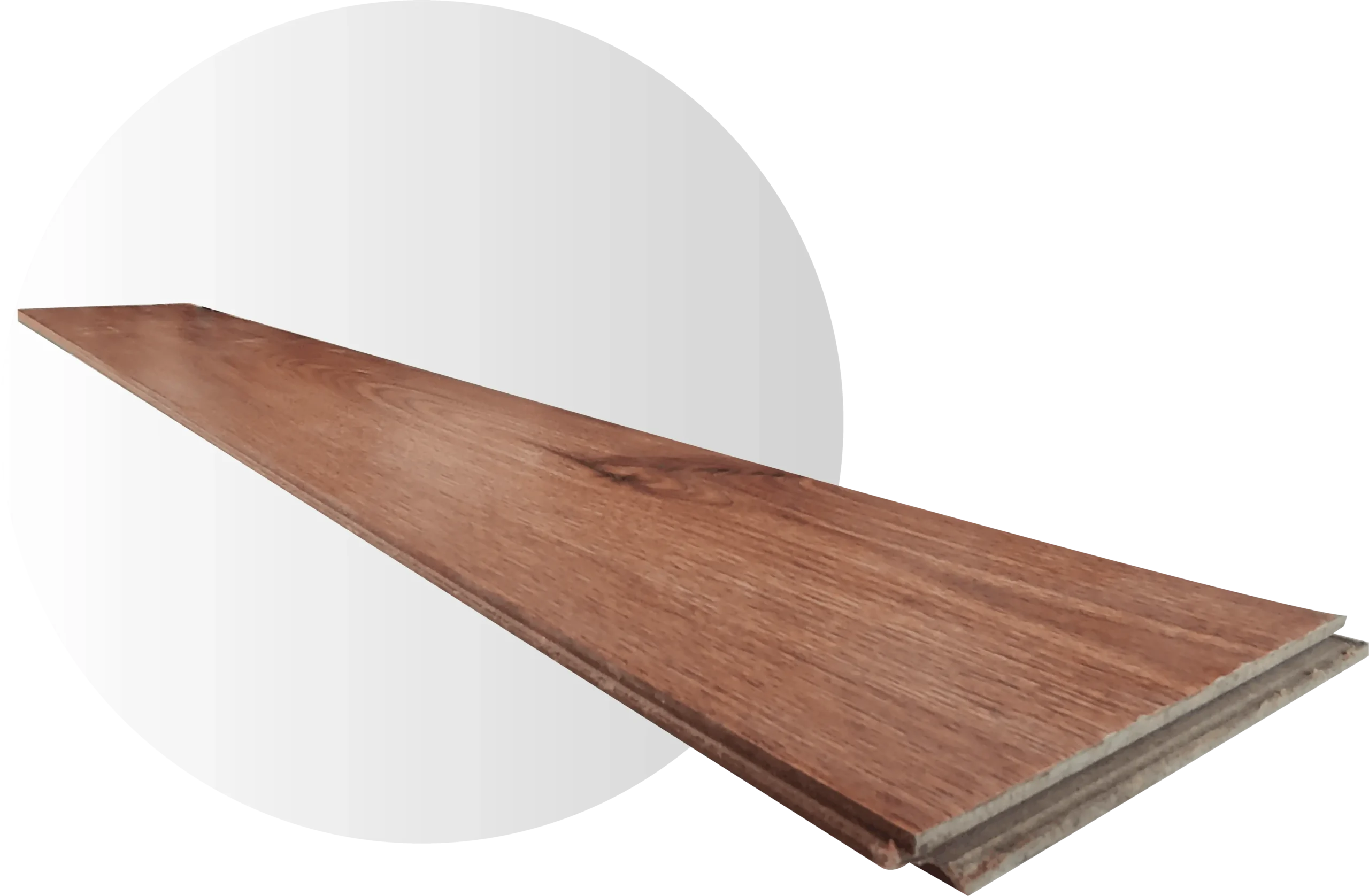 Laminated wood floor