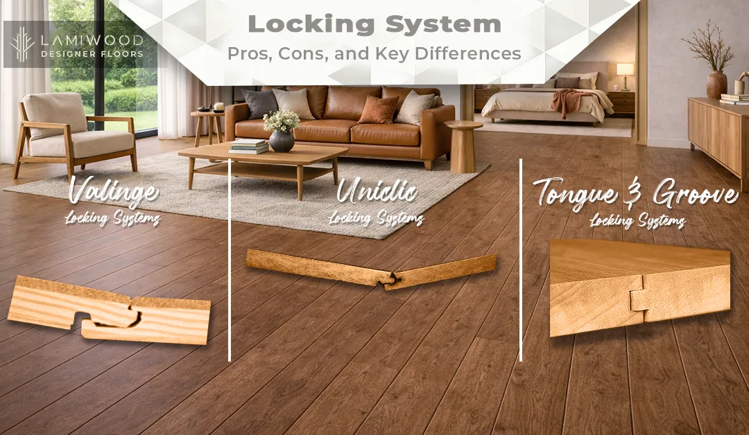 Valinge vs Uniclic vs Tongue & Groove: Pros, Cons, and Key Differences