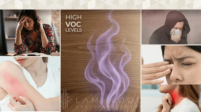 Flooring's high VOC levels conditions