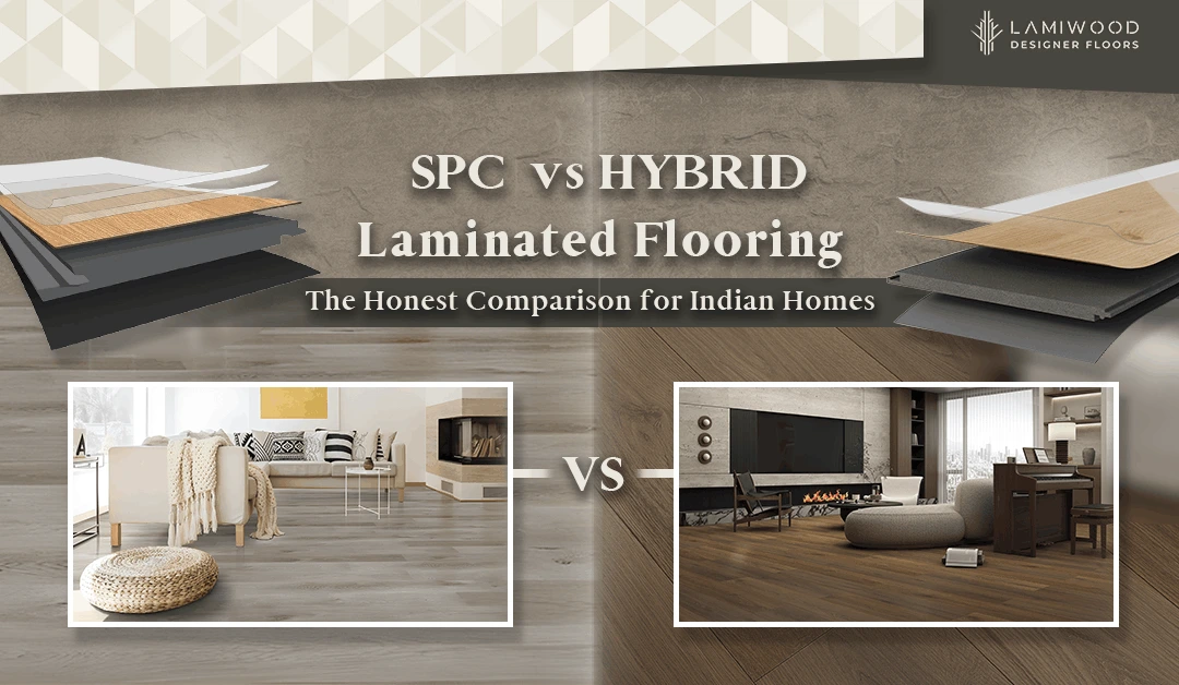 SPC vs Hybrid Laminated Flooring: The Honest Comparison for Indian Homes