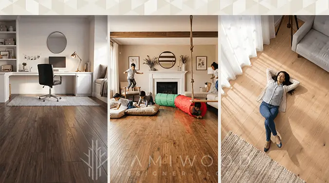 Barefoot walking on wooden flooring vs cold marble floor comparison