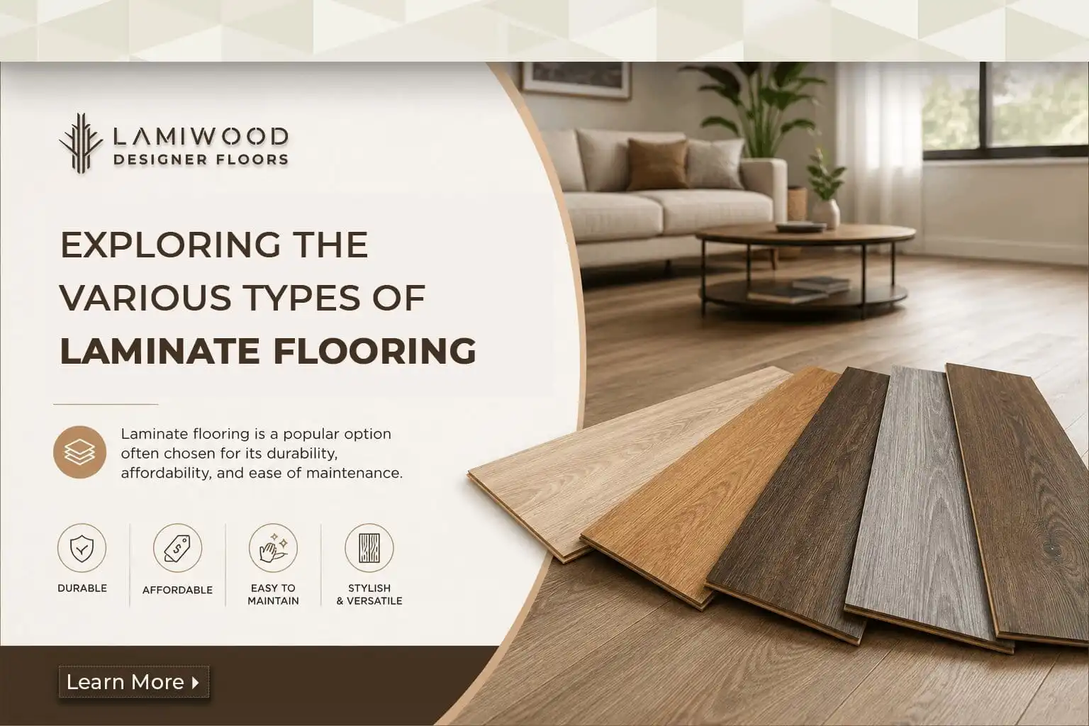 COVER-EXPLORING-THE-VARIOUS-TYPES-OF-LAMINATE-FLOORING Different types of laminate flooring for Indian homes guide by Lamiwood
