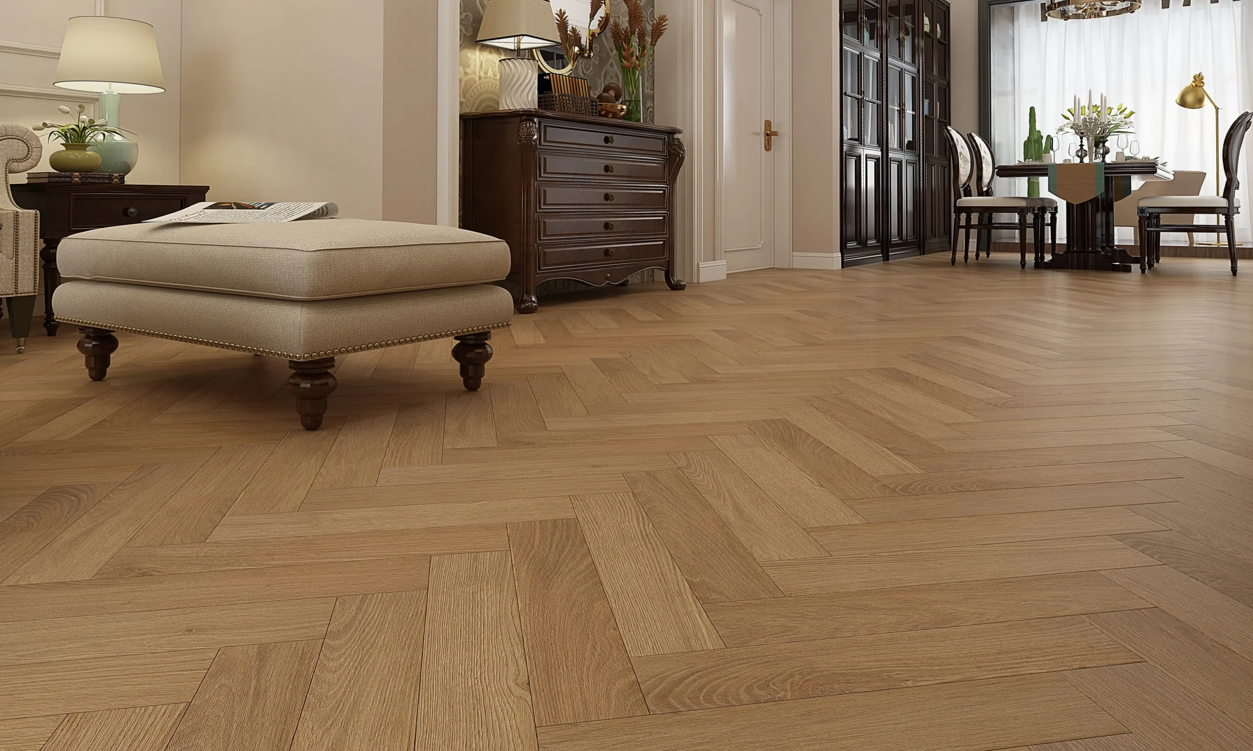 Essential_Laminated Hybrid Wooden Flooring